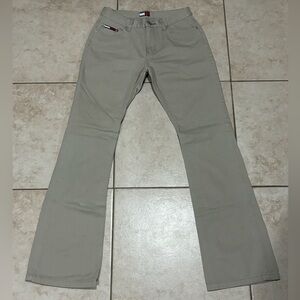 Vintage Tommy Girl Tommy Hilfiger Denim Flare Jeans Pants Women’s Size 3 Tan